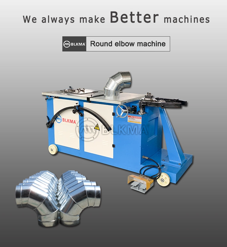 Stainless Steel Elbow Making Machine/ Round Duct Gorelocker