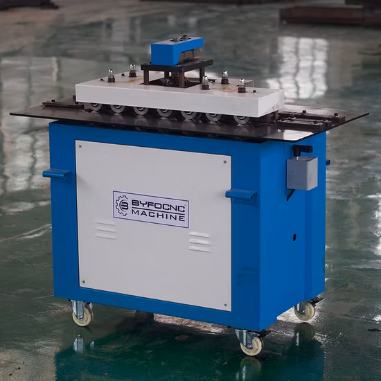 덕트 제작 기계용 판금 스냅 잠금 장치 기계