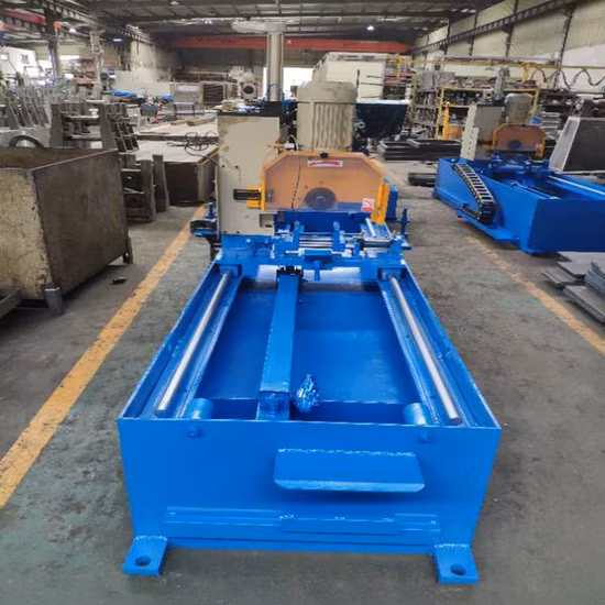 201 강철 난간 용도 정사각형 프로파일 생산 라인 직사각형 덕트 제작 기계