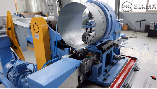 기계, 자동 나선형 둥근 관 이전 기계를 형성하는 공장 직접적인 HVAC 공기관 나선형 덕트