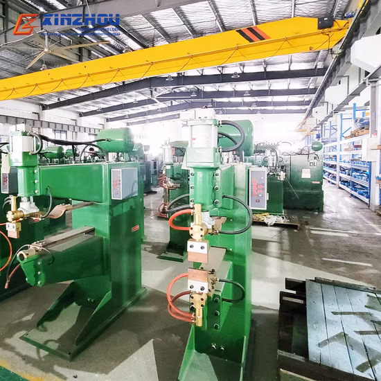 긴 팔 2+2mm 아연 도금 시트 소형 DC 점용접 기계